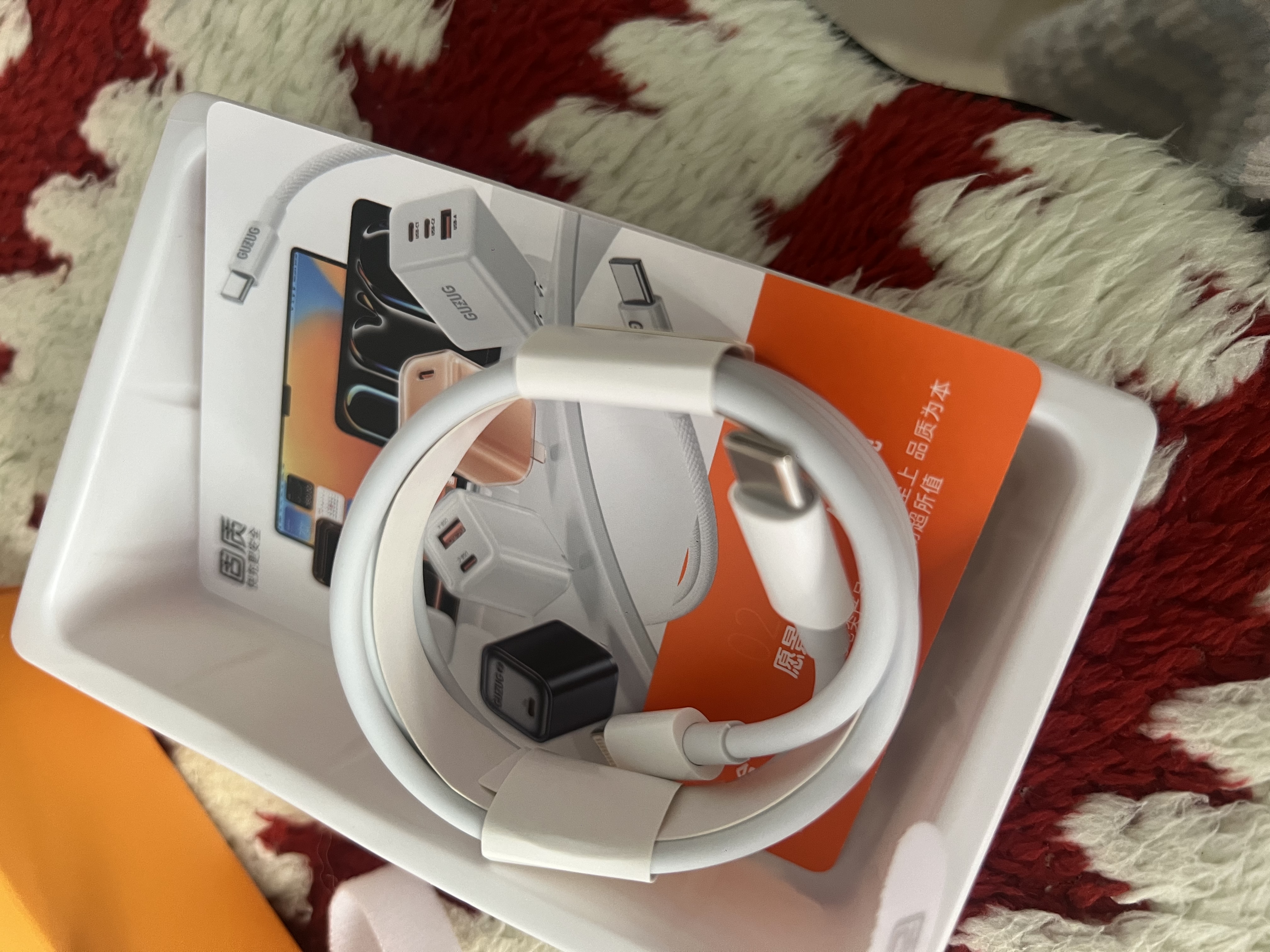 苹果充电线60W快充适配原装正品数据线iPhone14/13promax/12/11/8/XR手机充电器 【苹果8-14全系】PD60W丨1米闪充线 实拍图