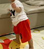 专一（Zhuanyi）儿童短袖纯棉套装夏季幼儿男女童T恤宝宝短袖短裤套装 短套- BOY 100cm 实拍图