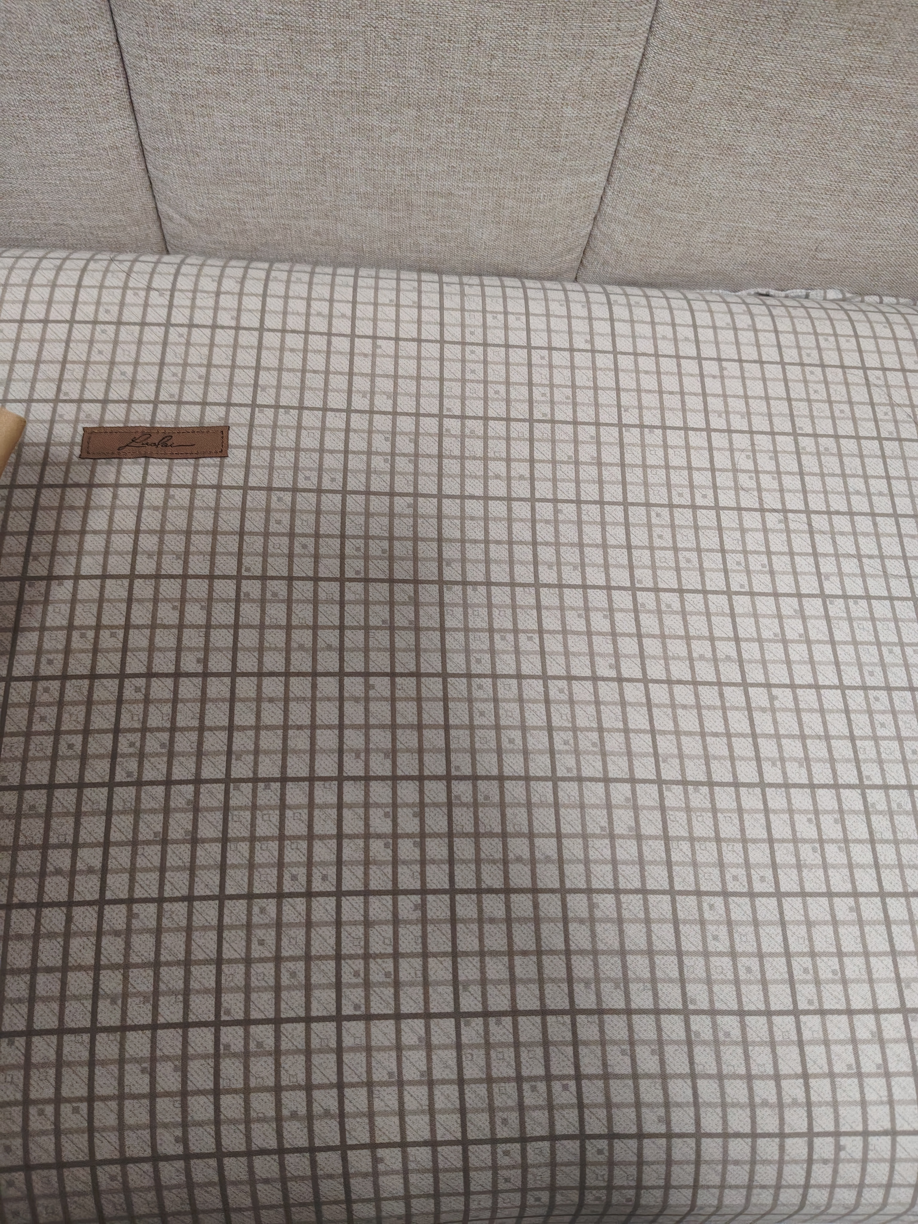 罗莱家纺 100%纯棉抗菌四件套全棉床上用品床单被套 灰 200*230cm 京东定制款 实拍图