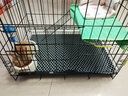 憨憨宠 猫笼 折叠猫笼子带厕所猫别墅幼猫成猫猫舍猫窝双层猫咪笼子 黑色600双层 实拍图