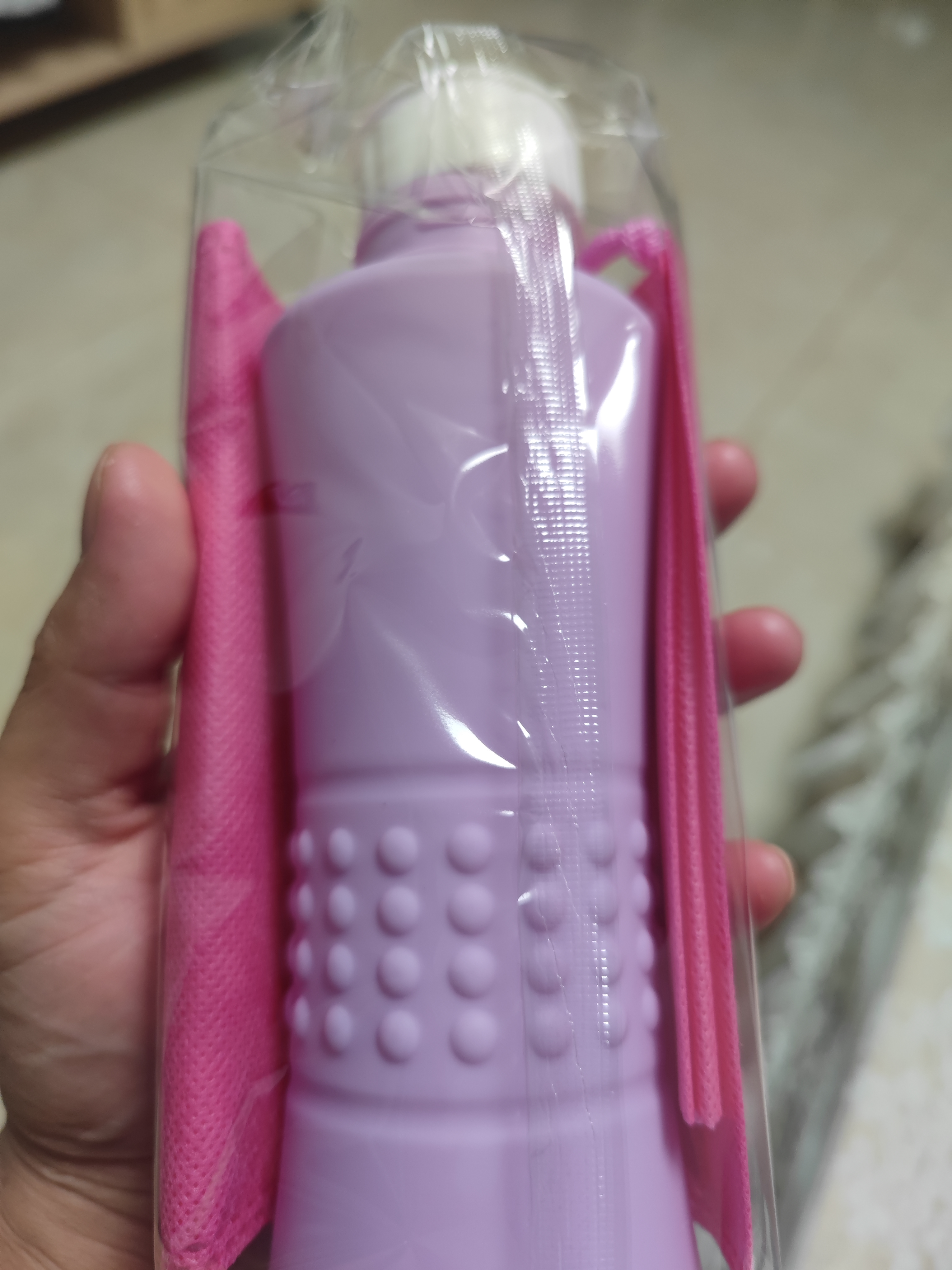 十月结晶会阴冲洗器孕产妇私处婴儿洗屁屁抑菌清洗器外出便携 粉紫色 实拍图