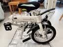 大行（DAHON）BYA412 白色折叠自行车14英寸超轻迷你便携小轮男女式单车 实拍图