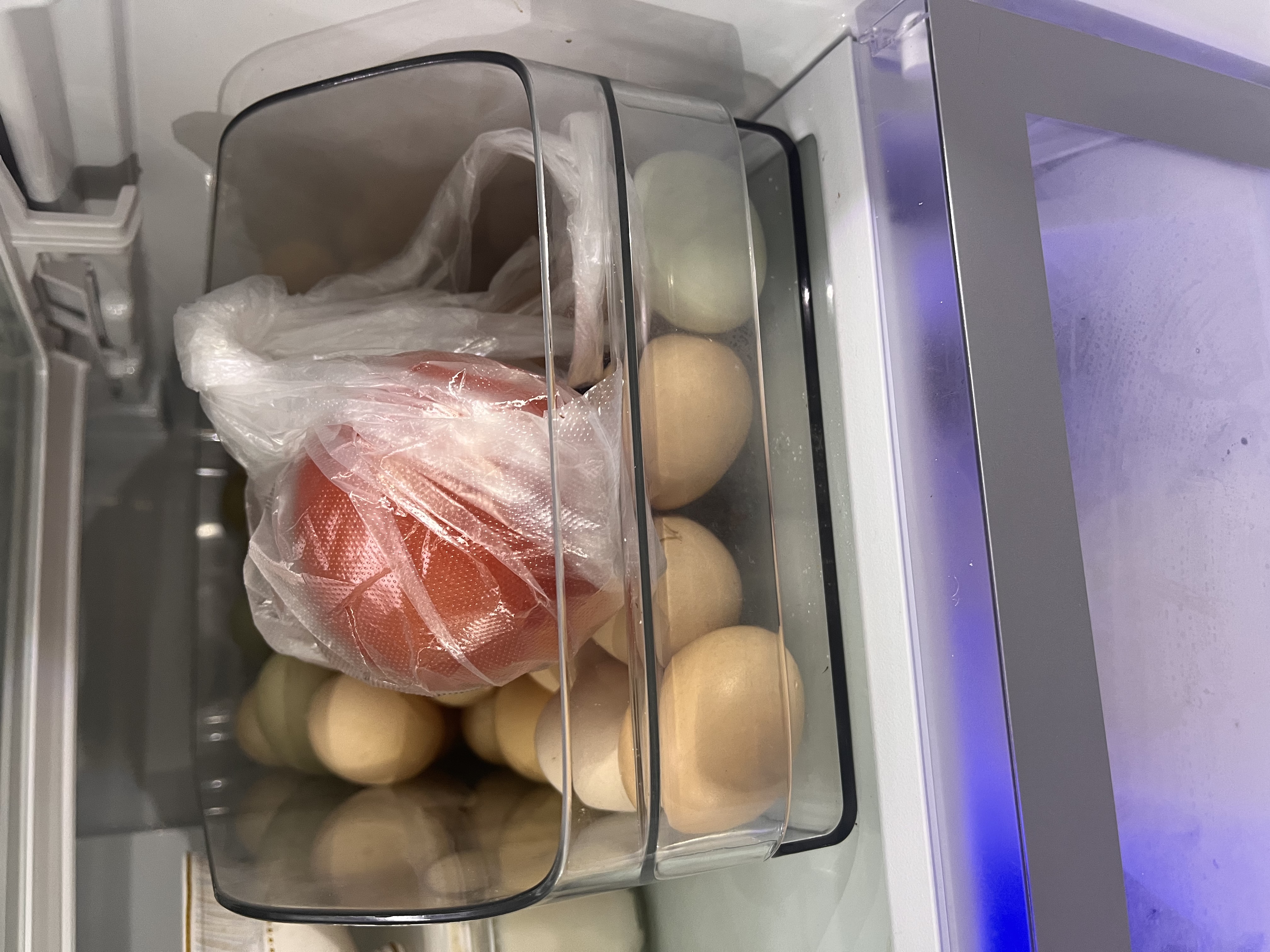 维艾（Newair）冰箱盒保鲜整理收纳盒厨房专用蔬菜鸡蛋食品冷冻储物神器抽屉式 实拍图