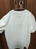 卡宾（CABBEEN）【凉感索罗娜】官方正品潮流短袖T恤男夏季渐变休闲百搭圆领上衣 米白色12 XL /180/52 实拍图