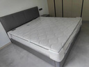 顾家家居（KUKA）布艺床主卧大床双人床1.8米x2米9052云影灰储物+轻氧垫+床头柜*1 实拍图