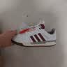 adidas ENTRAP美式校园风运动鞋少年感复古篮球风板鞋阿迪达斯   白色/红色   41 实拍图
