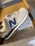 NEW BALANCE秋冬男女同款复古灰色耐磨轻便运动休闲鞋574系列ML574LGI 40 实拍图