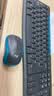 罗技（Logitech）MK275 键鼠套装 无线键鼠套装 办公键鼠套装 全尺寸 商务键鼠套装 带无线2.4G接收器 黑蓝色 实拍图