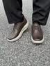 斯凯奇（Skechers）商务鞋男士秋季闪穿一脚蹬休闲鞋厚底减震通勤德比男鞋205704 实拍图