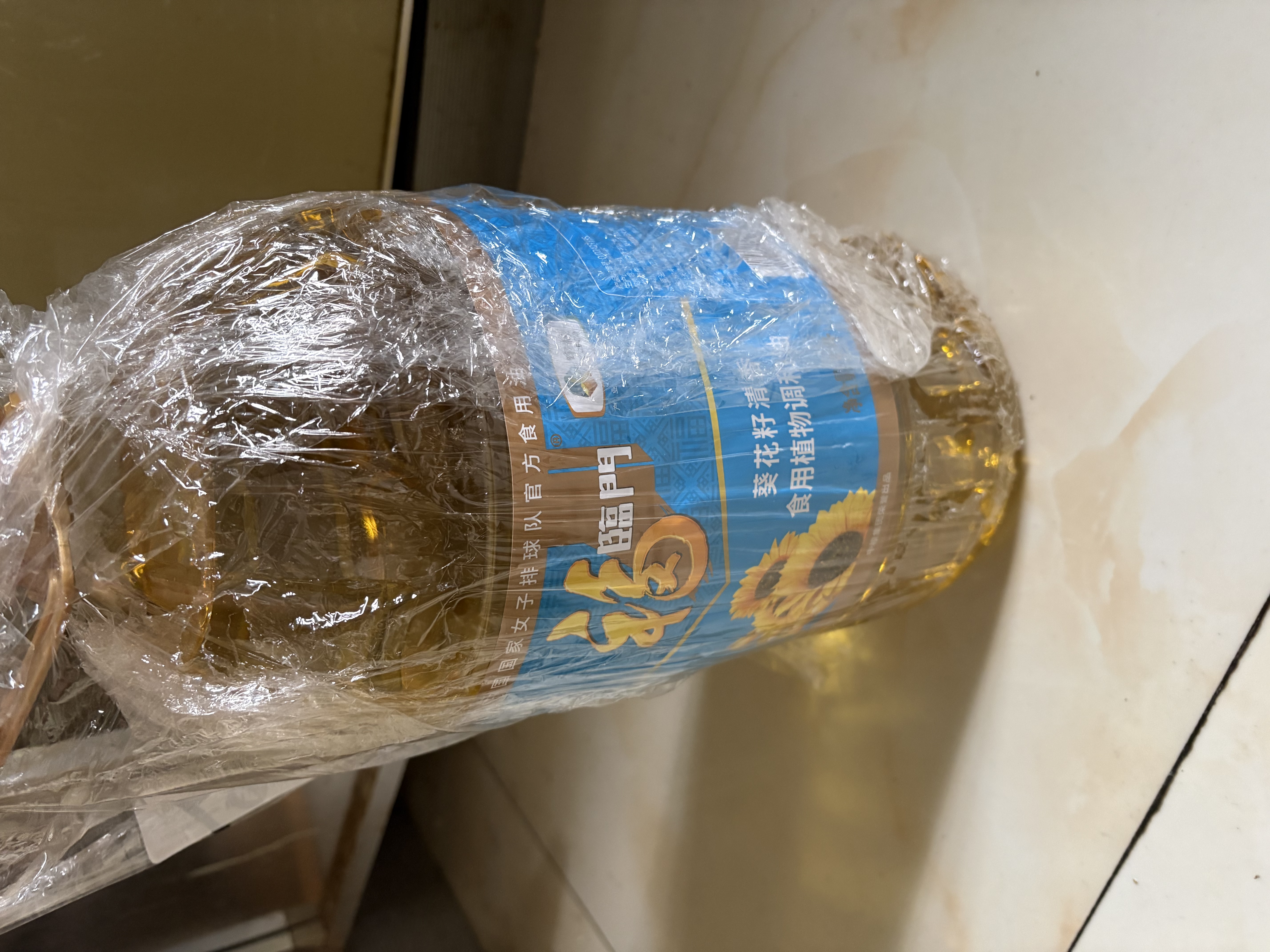 福临门食用油 葵花籽清香食用植物调和油5L 中粮出品 新老包装随机发货 实拍图
