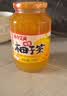 韩今蜂蜜柚子茶1kg商用奶茶店罐装冷热泡水果茶养生冲饮进口面包果酱 实拍图