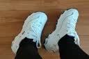 斯凯奇（Skechers）小白熊老爹鞋女士冬季厚底增高熊猫鞋减震通勤休闲运动鞋 实拍图