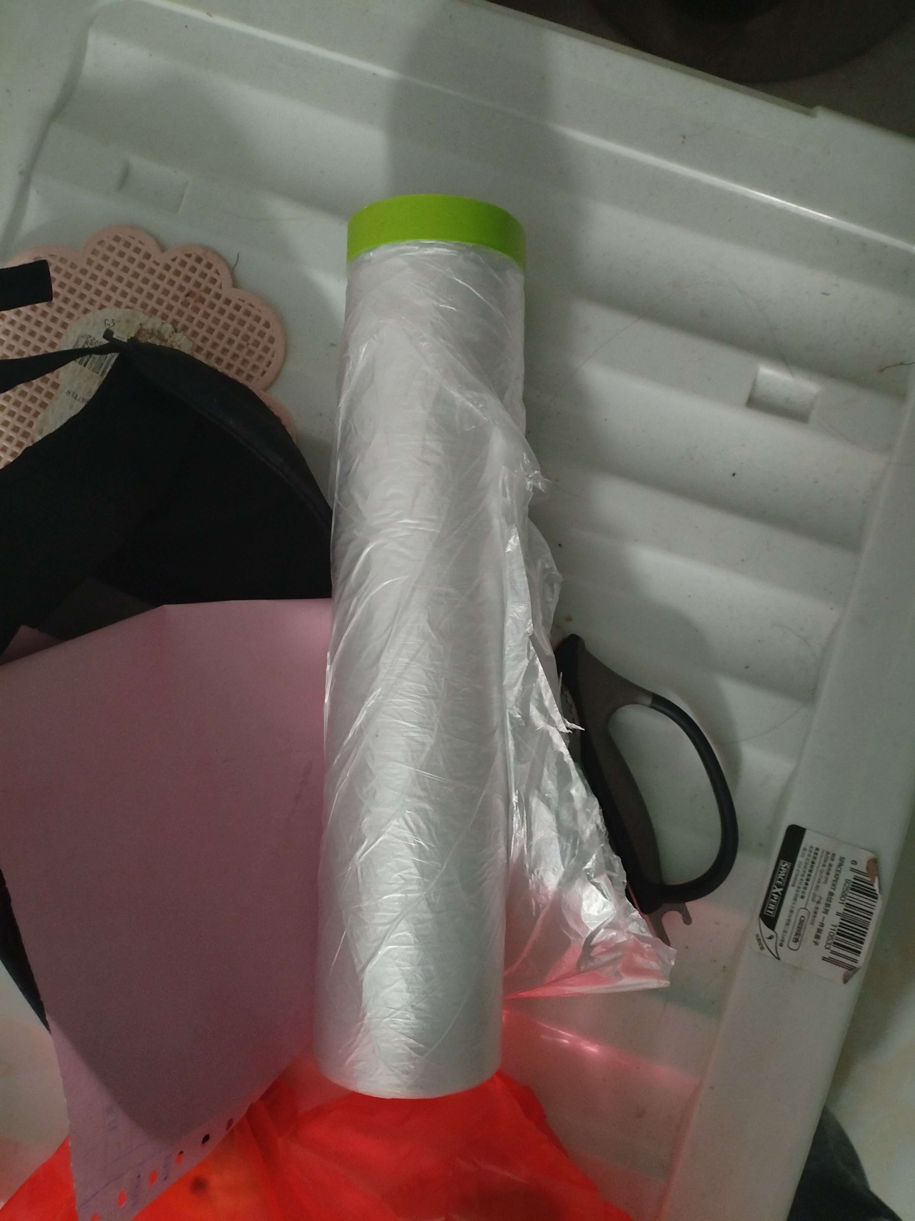 彩弘 4m*20m装修保护膜 家具床汽车喷漆涂刷墙防尘罩一次性塑料遮蔽膜 实拍图