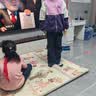 迪士尼童装爱莎摇粒绒宝宝外套女童秋冬2026新款儿童衣服百搭休闲上衣 实拍图