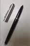 英雄（HERO）钢笔经典P007 黑色升级款 暗尖铱金钢笔墨水笔学生单支装 F尖 实拍图