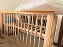 babycare婴儿床0-3岁宝宝实木床儿童床高度可调可移动多功能拼接床蒙柯PRO 实拍图