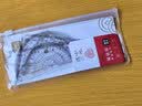 得力（deli）连中三元连中三元套尺4件套绘图制图考研开学好物文具礼物中考金榜题名考试尺子直尺三角尺量角器 实拍图