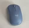 罗技（Logitech）M221 轻音鼠标 无线鼠标 办公鼠标 对称鼠标 带无线微型接收器 雾霭蓝 实拍图