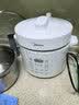 美的（Midea）0涂层精钢厚釜 电高压力锅5L智能预约多功能一体家用高压电饭煲开盖火锅煲汤炖肉电饭锅4-6人E5622 实拍图