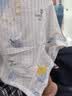 童泰（TONGTAI）婴儿连体衣夏薄款纯棉男女宝宝衣服无骨哈衣提花爬服蓝色80cm 实拍图