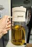小熊（Bear）油壶 玻璃瓶调料瓶酱油瓶厨房油罐壶660ml自动开合不挂油CX-JW021 实拍图
