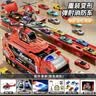 奥智嘉儿童玩具男孩3-6岁声光消防车变形弹射轨道车合金汽车生日礼物 实拍图