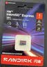 Sandisk闪迪256GB TF（MicroSD）4K内存卡 行车记录仪 监控摄像头专用 循环录制20,000小时 高耐用存储卡 实拍图