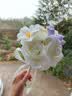 京东鲜花订婚领证结婚礼求婚登记手捧花绢花假花仿真花束拍照摄影永生花 实拍图