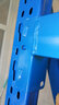皇球货架仓储轻型金属架家用储物收纳架仓库商超四层置物架 180kg/层 蓝色四层主架 长150*宽50*高200cm 实拍图