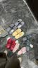 名创优品（MINISO）家居拖鞋男女情侣家用舒适浴室防滑防臭凉拖鞋夏  烟灰色40-41 实拍图