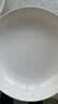 华青格陶瓷圆盘菜盘家用高白瓷素雅花瓣8英寸2只装釉下彩微波洗碗机适用 实拍图