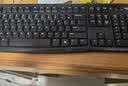 罗技（Logitech）MK120 键鼠套装 有线键鼠套装 办公键鼠套装 电脑键盘 USB即插即用 全尺寸 黑色 实拍图