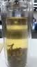 富光双层玻璃杯大容量带茶隔水杯高硼硅泡茶杯子商务男士办公杯 实拍图