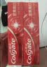 高露洁（Colgate）密集焕白锁白红色牙膏美白清新去渍含氟防蛀去黄去口臭结婚120g 实拍图
