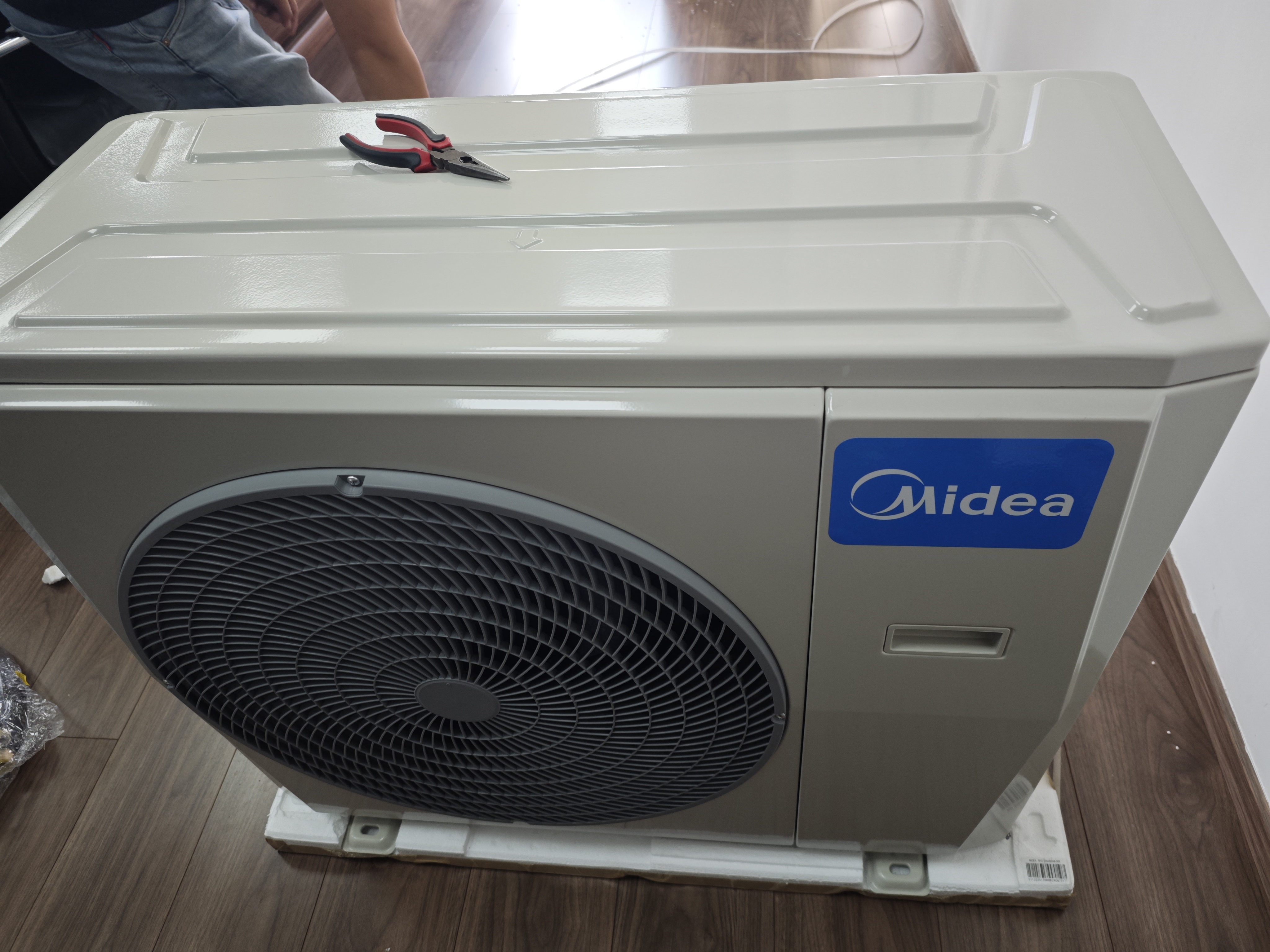 美的中央空调 5匹柜式空调  商用空调 双排铜管 RFD-120LW/BSDN8Y-PA401(B3)C 5米铜管 实拍图