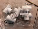 联塑（LESSO）PPR水管配件 6分25热熔90°等径三通 自来水管三通连接头白色 dn25（5个/件） 实拍图