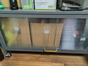摩霄厨房置物架落地餐边防尘带门储物碗柜大容量收纳橱柜子三层70*42 实拍图