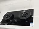 美的（Midea）【天然气】家用5.2KW大火力燃气灶双边定时防干烧灶台嵌两用搭配蒸汽洗系列灶小西梅 JZT-AK11 实拍图
