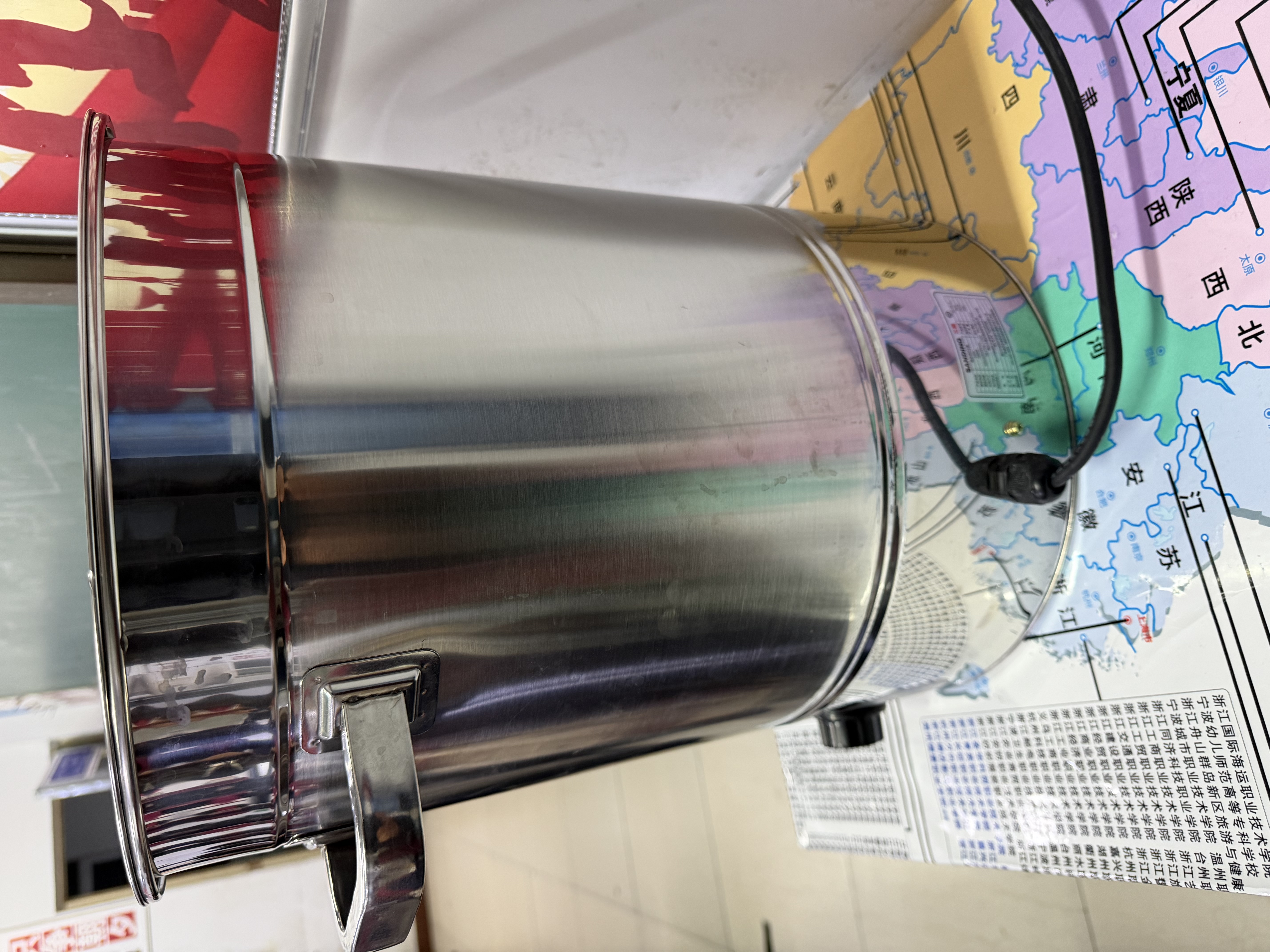 三鼎电热开水桶开水器商用烧水桶奶茶店家用不锈钢保温热水桶大容量蒸煮桶防干烧月子桶 实拍图