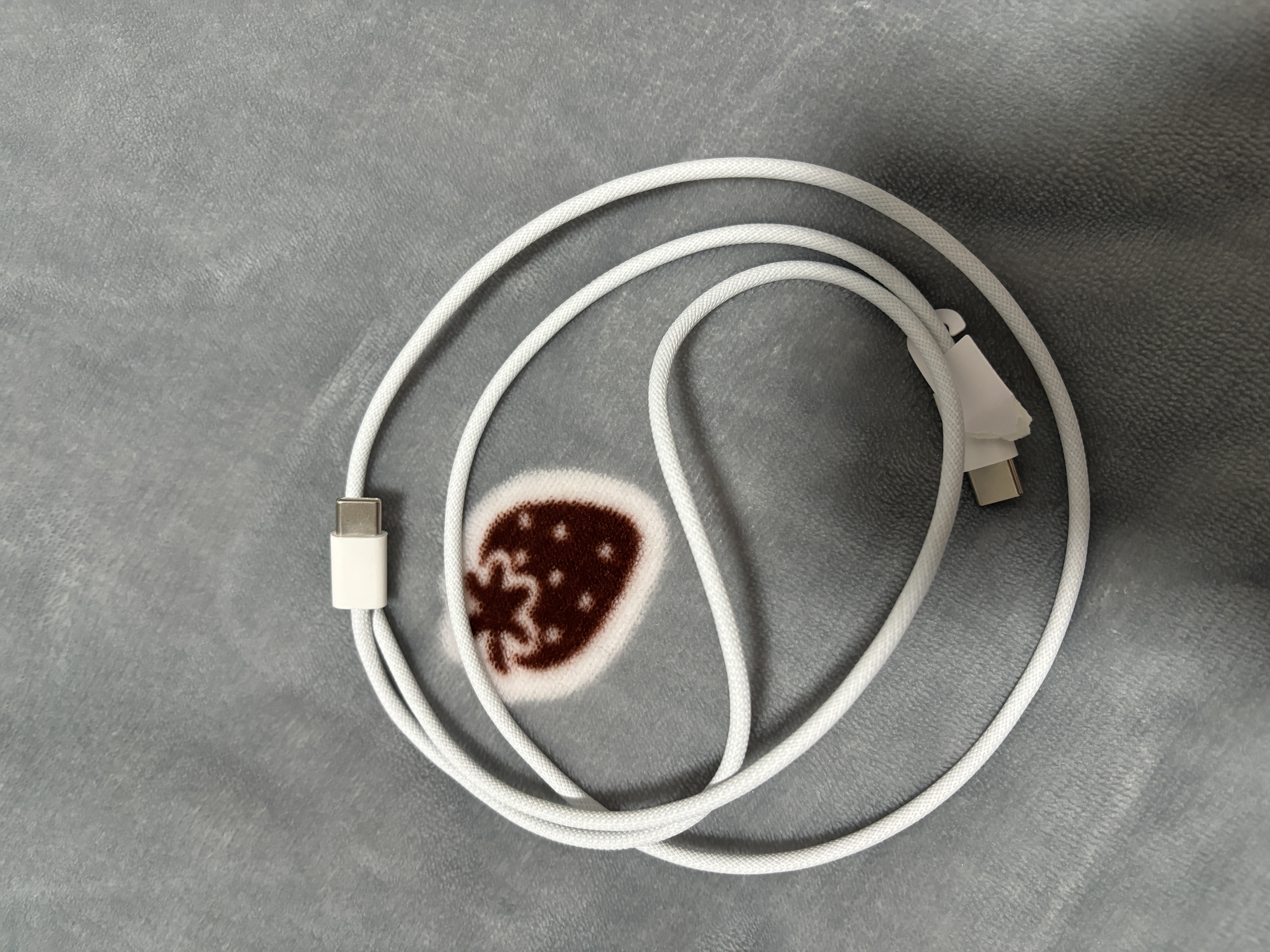 数据线保护套type-c苹果华为防折断通用缠绕13充电器20W立体可爱防污防脏防宠物撕咬安装简单 帕恰狗三件套-type-C口+USB口 实拍图