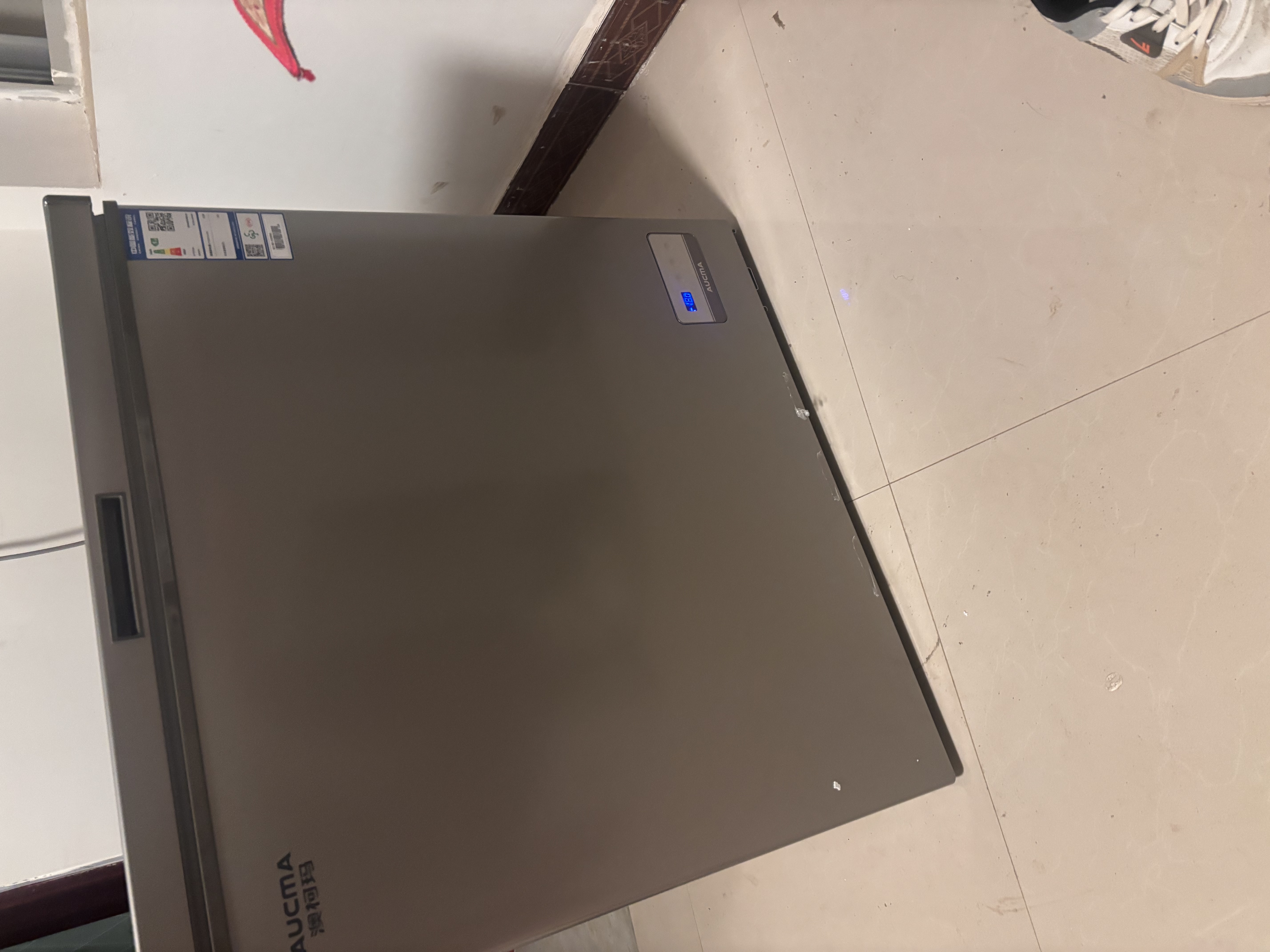 澳柯玛（AUCMA）200升单温家用冰柜87%减霜冷藏冷冻电脑控温冷柜一级冰箱BC/BD-200DNE 以旧换新 实拍图