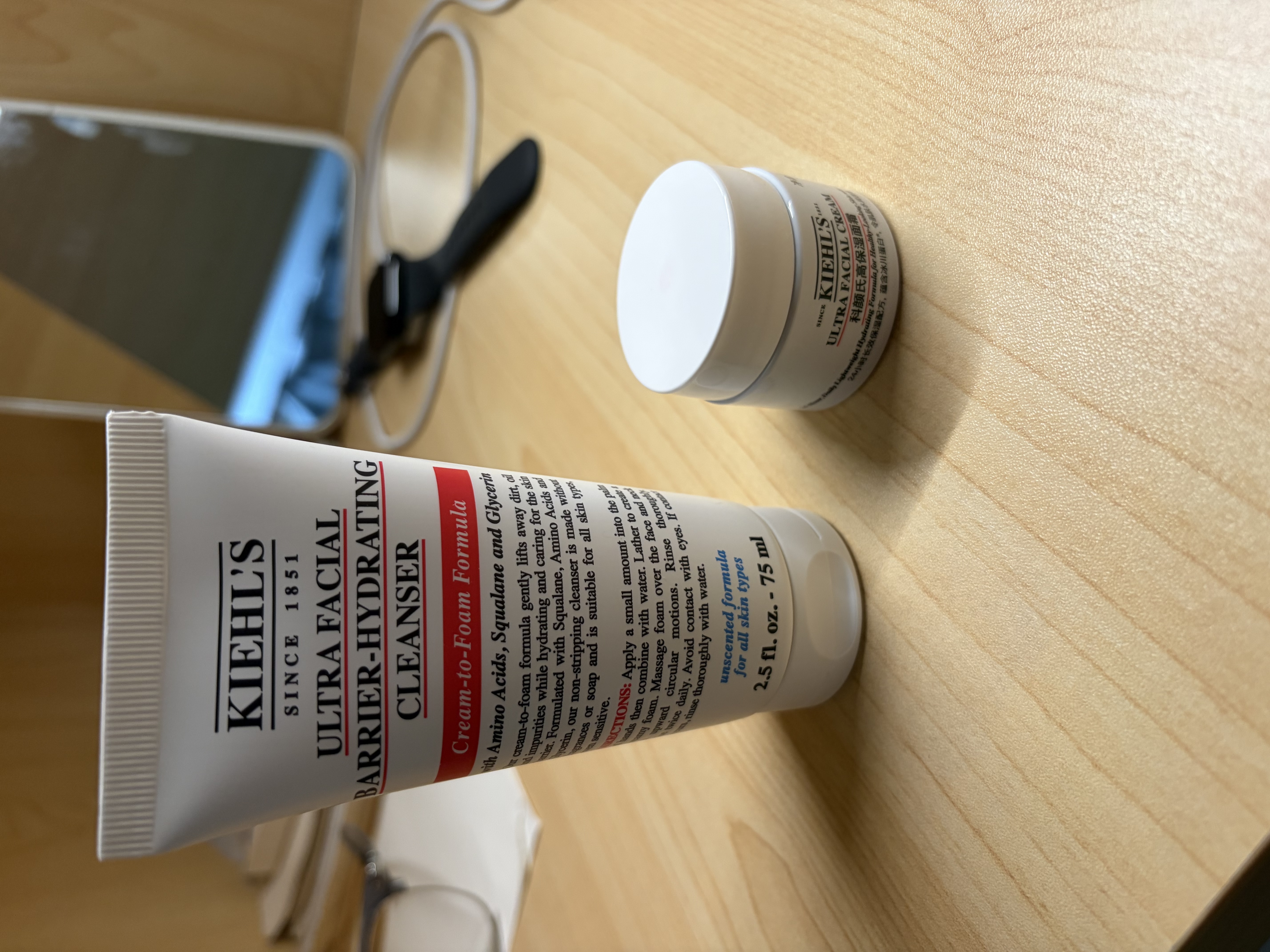 科颜氏（Kiehl's）高保湿小奶泡洁面75ml氨基酸洗面奶舒缓不绷脸生日礼物 实拍图