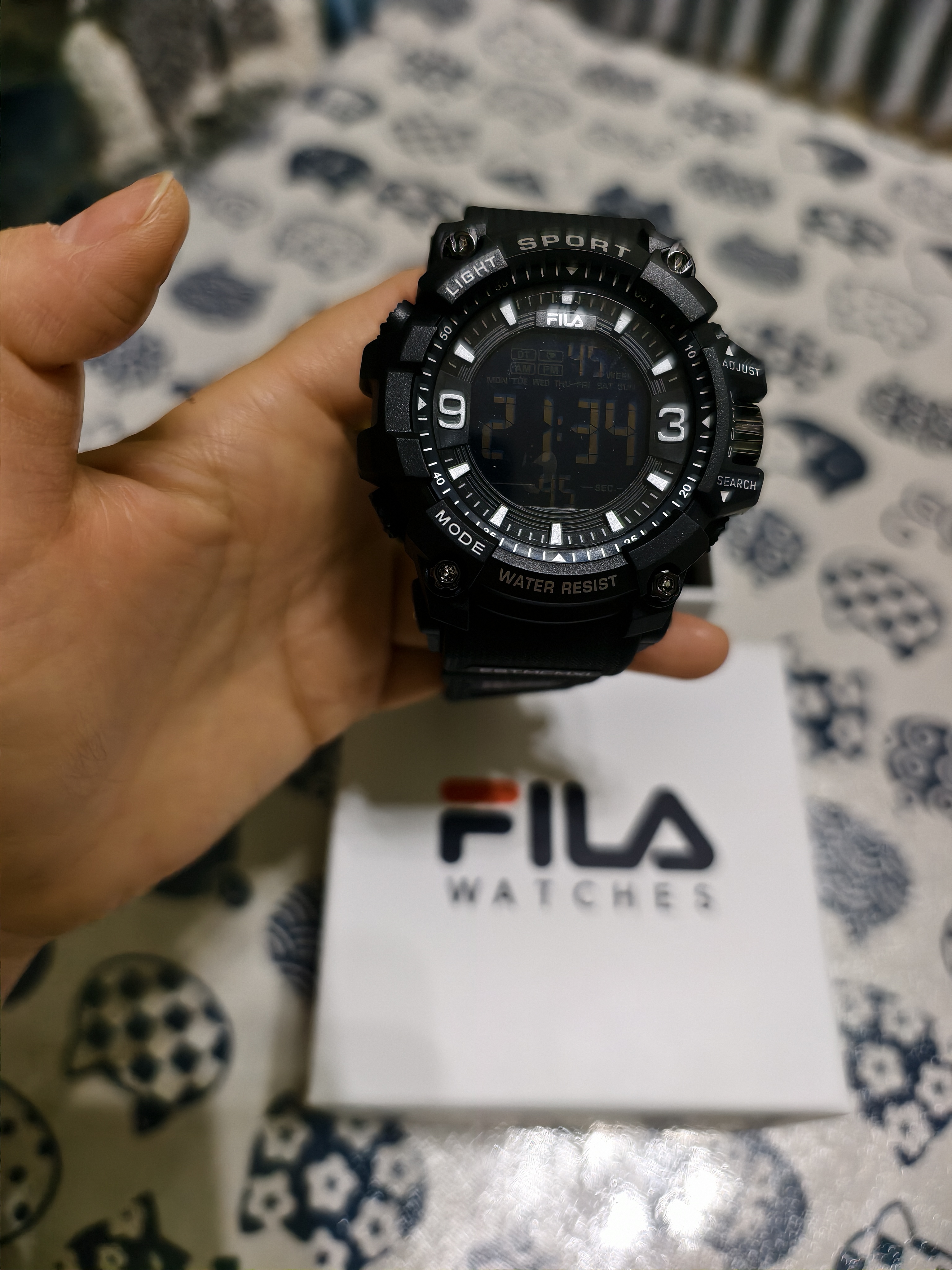 斐乐（FILA）电子手表初高中学生考试手表儿童生日礼物运动防水腕表6564-006 实拍图