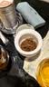 西多米盖碗茶杯羊脂玉白瓷三才泡茶盖碗功夫茶具德化茶碗泡茶杯150ml 实拍图
