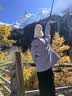 骆驼（CAMEL）三防冲锋衣户外登山服防水防风防污三合一保暖时尚运动外套 A9W114120-1X 丁香紫，女款 M 实拍图