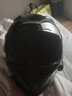 JIEKAI捷凯摩托车头盔男女全盔3C认证双镜片全覆式机车大尾翼蓝牙四季 亮黑茶镜+亮黑尾翼+Y10外置蓝牙 XL 实拍图