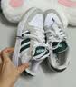 adidas双11主推 ENTRAP美式校园风运动鞋少年感复古板鞋阿迪达斯   白色/浅棕色/森林绿   42 实拍图