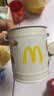 ins风美式复古笔筒卡通个性高颜值学生桌面办公室大容量可爱简约收纳桶 奶油白+M字母贴纸 实拍图