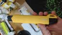 得力（deli）美工刀/裁纸刀大号耐用经典升级自锁18mm可拆快递可折 黄色TD462 实拍图