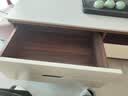 全友家居 现代简约岩板茶几客厅家用轻奢高级感沙发边几收纳储物茶桌 实拍图